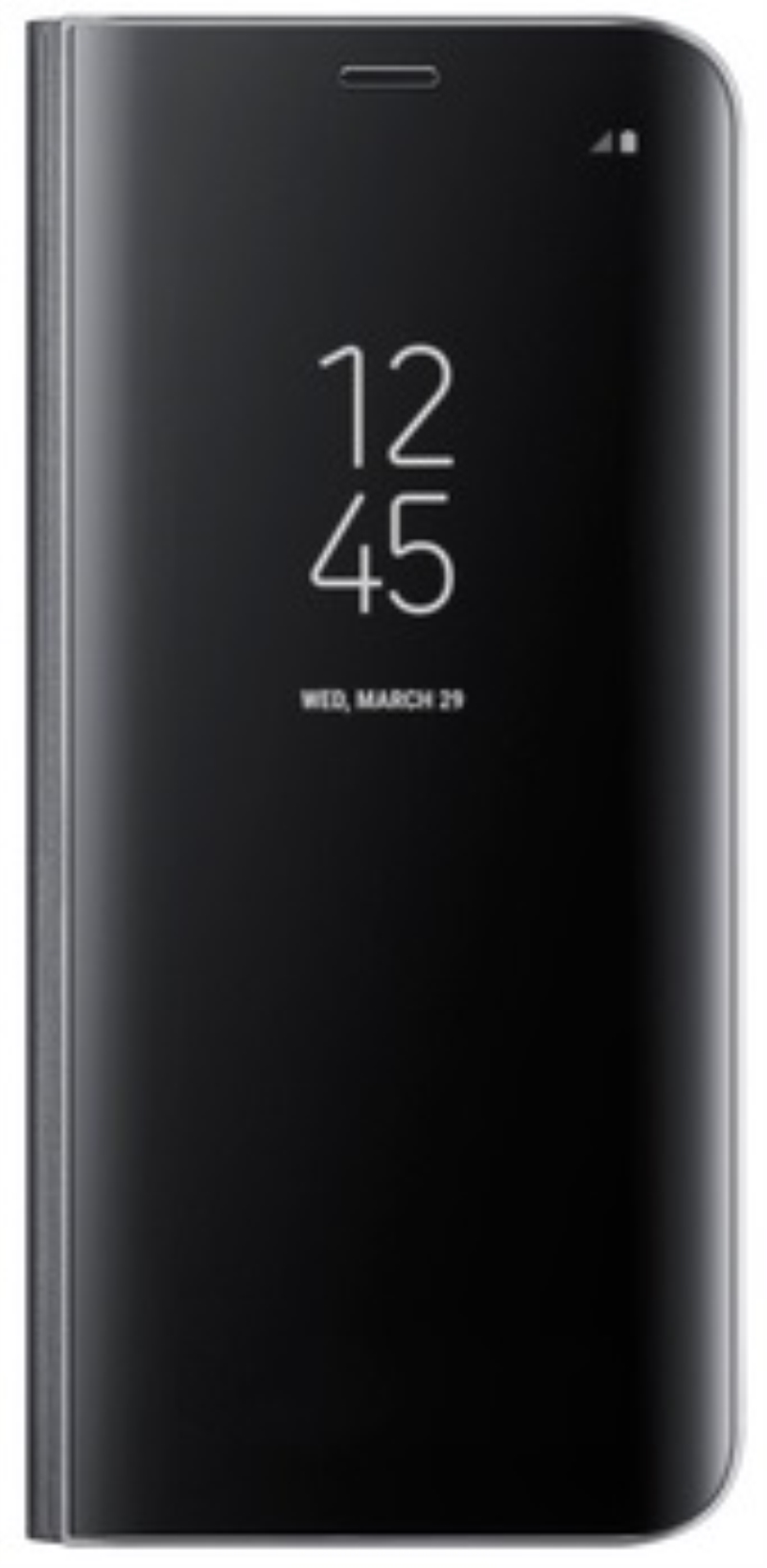 SAMSUNG Custodia cover Samsung Clear View Standing per Galaxy S8 nero